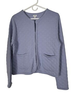 J.Crew Quilted Jacket, Soft Periwinkle